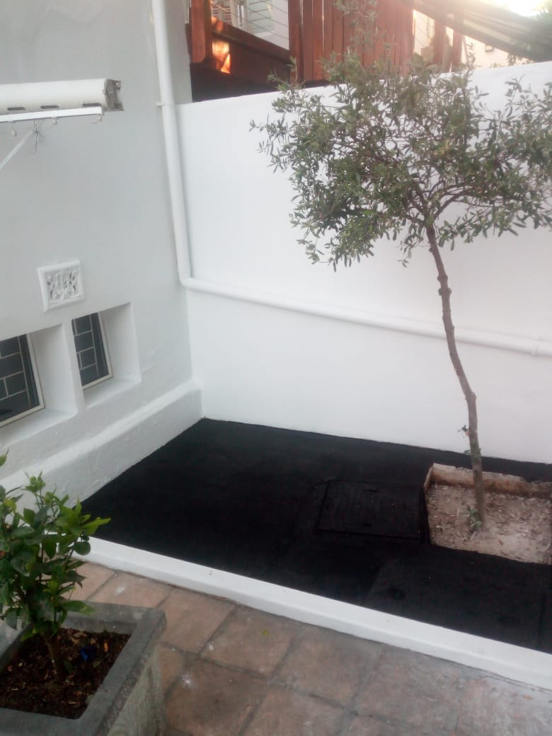 Outside tiling — after