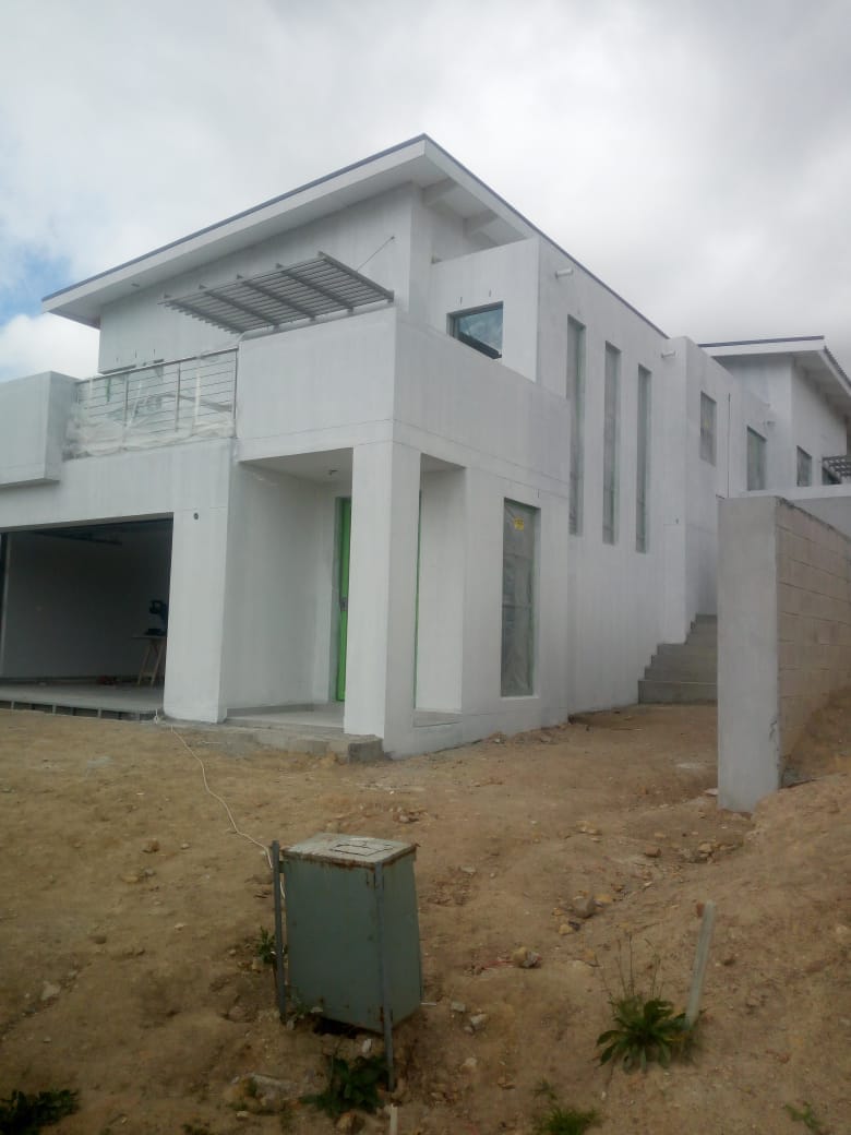 House painting in progress
