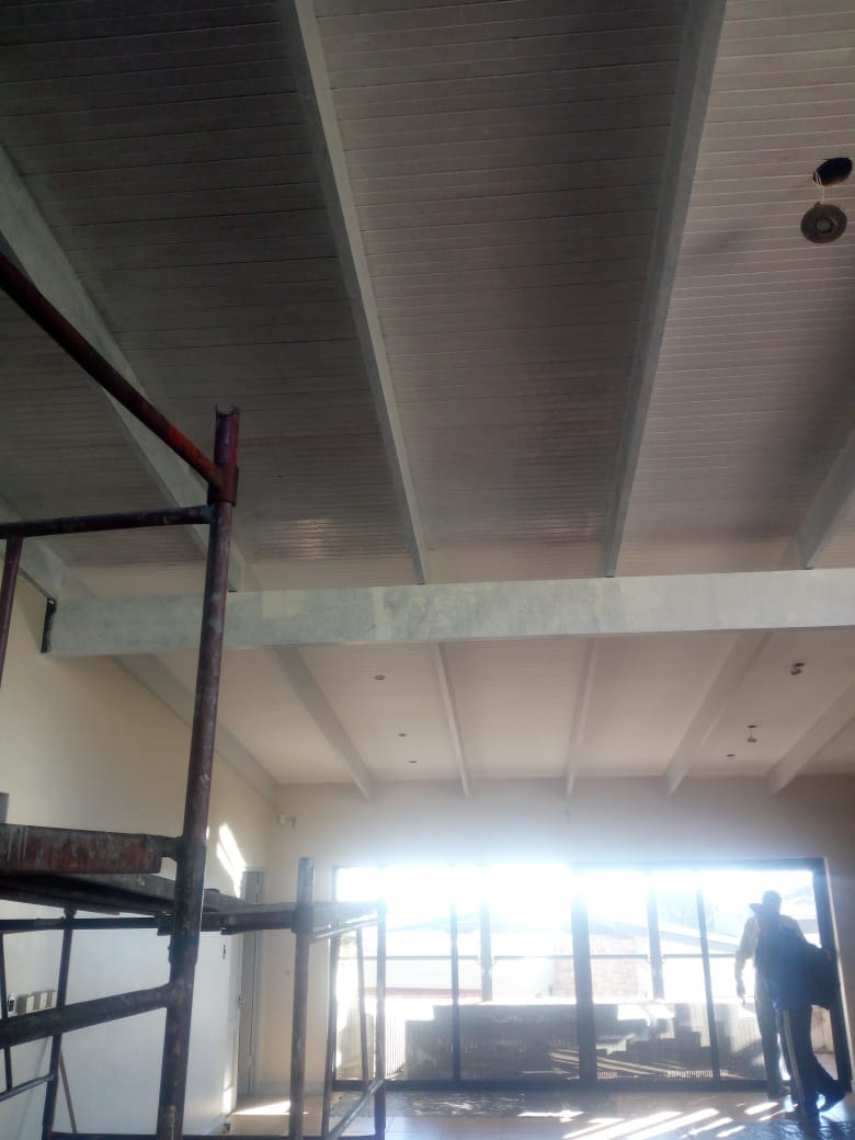 Roof repair job