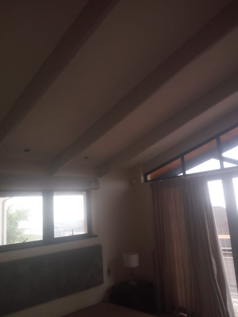Roof maintenance work