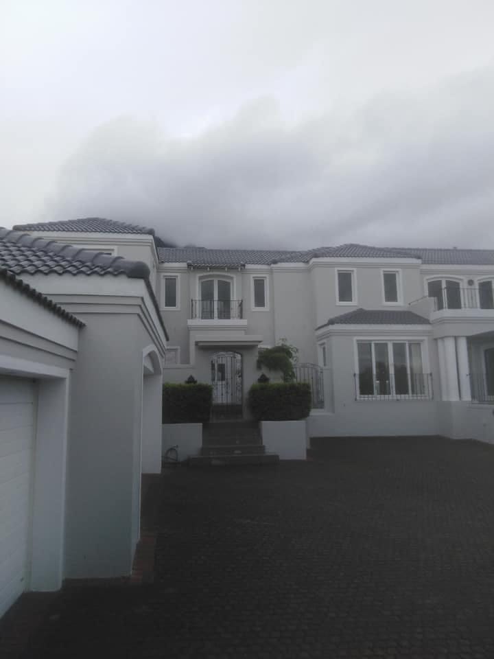 Exterior house painting job